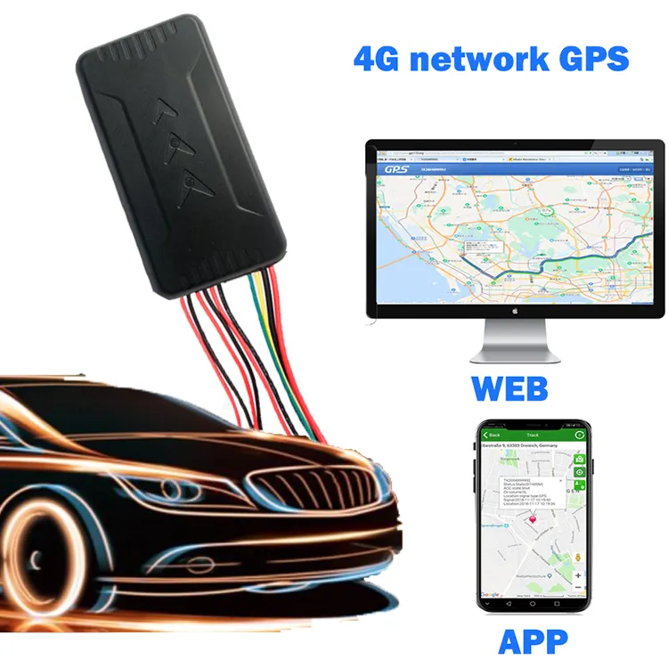 GPS-Tracker 4g Tracking-Gerät Locator Vibrations alarm Monitor Sprach fernbedienung Absperr motor für Autos Fahrzeuge Motorrad