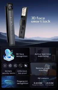 Competitive Price New Design 3D Face Video Calling USmart Go APP Digital Code Fingerprint Smart Door Lock