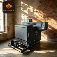 Printer DTF NEWIN Brand DTF600PRO dengan Mainboard Hoson, Ukuran 600mm, Peralatan Pencetakan Transfer Film PET untuk Pakaian