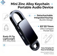 Enregistreur vocal porte-clés S20+ avec enregistrement à un clic, haute définition HD, WAV numérique, mémoire flash 4-64 Go, stylo à commande vocale