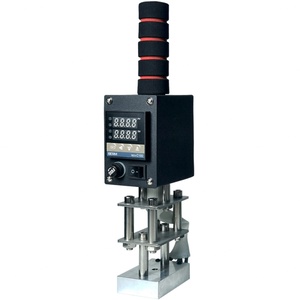 Handheld Heat Press Machine Manual Hot Stamping Machine <b>Leather</b> Custom Logo Embossed Multi Plug - Product Image 2