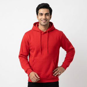 Casual Fashion Hoodies for Men and Women with Drop Shoulder Solid Color Canvas Hooded <b>Sweatshirts</b> for Spring Autumn Winter - Product Image 1