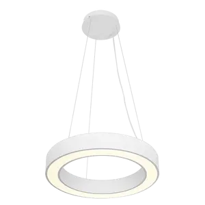 Ecojas luminária led WD-SCR-90 72w 6000k, branco frio, moderno, 1 anel, circular, lustre contemporâneo para sala de jantar