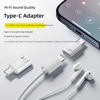 Adaptor Kompatibel dengan iPhone 17/16/15 Tipe-C ke Kabel Adaptor Audio Model RC-25 Buatan Cina