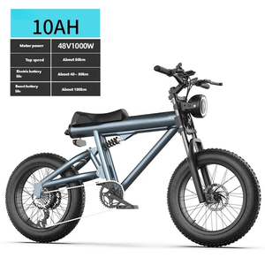 จักรยานเสือภูเขา Road Mountain ขนาด 20 นิ้ว 7 สปีด แบตเตอรี่แมกนีเซียมลิเธียม 1000W มอเตอร์ไร้แปรงถ่าน 65 กม. 48V ดิสก์เบรกไฮดรอลิก BM20 โครงแมกนีเซียม - Product Image 4