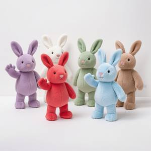 Cadeaux en peluche de Pâques Peluche jouets peluches mignonnes animaux en peluche longue oreille lapin lapin mignon doux amical lapin en peluche - Product Image 3