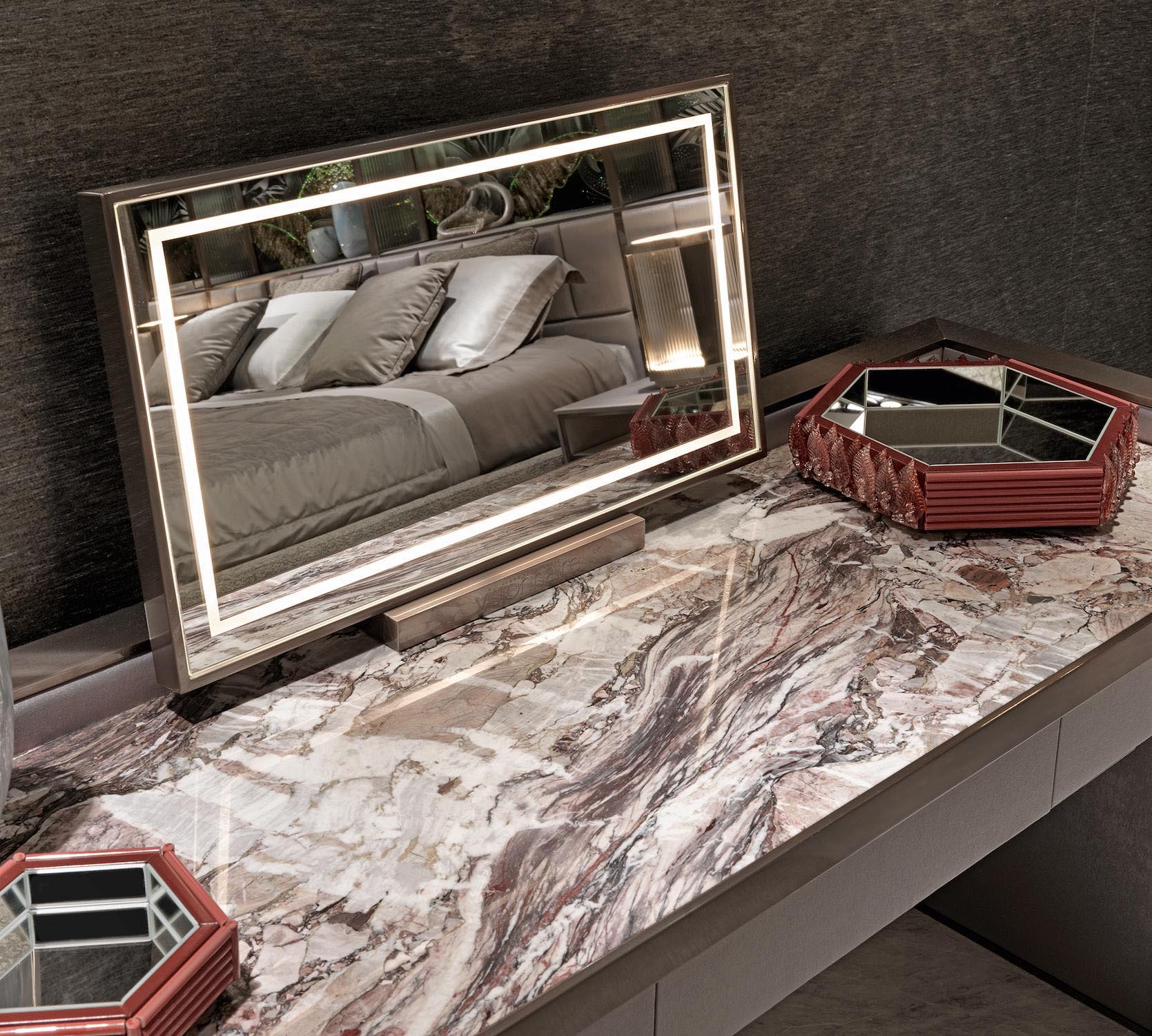 upholstered bedroom set