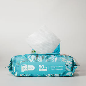 Lingettes humides pour bébé Ecobi, 80 lingettes, douces et délicates, pour le nettoyage des bébés à la peau sensible, soins quotidiens - Product Image 2