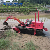 Moteur amphibie à moteur diesel Muti-fonctionnel Master Dredger Cutter Aspiration Pompage de sable Réservoir de rivière Boîte de vitesses Moteur