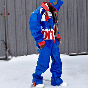 YSJY Completo da Uomo in Pelle, Set Personalizzato di Pantaloni in Pelle Sovrapposti, Tute in Pelle per Uomo - Product Image 5