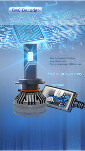 รถยนต์ Universal รถ Accessorwhiteew Fucanbus ใบอนุญาตหลอดไฟ 180LM 6500kare อะไหล่ E22 Modernesolid 12V และ 3 สี 90 - Product Image 3