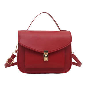 Nuevo bolso bandolera retro personalizado de alta gama con textura de PU, bolso de hombro informal y moderno para mujer. - Product Image 5