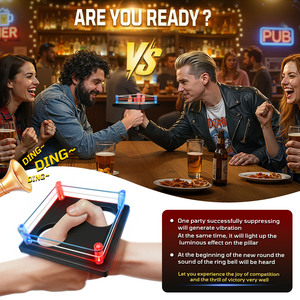 Anneau de combat interactif pour l'entraînement de la coordination œil-main, avec stimulation sensorielle par choc électrique et jeu de combat au pouce, pour développer les capacités cognitives - Product Image 5