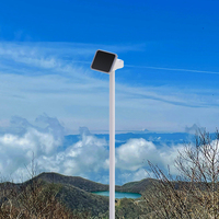 Estación de Monitoreo de Humedad y Temperatura del Suelo Inalámbrica 4G con Energía Solar para Exteriores, Grado Industrial IP68, para Investigación Ecológica