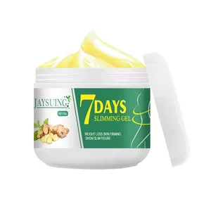 7 JOURS Gingembre Crème Minceur Perte De Poids Rapide Enlèvement Jambe Taille Cellulite Brûleur Des Graisses Crème De Massage Blanchissant Lifting Soins Du Corps