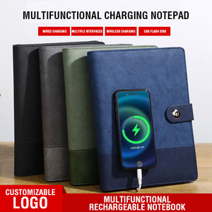 Nouvel arrivage de journal d'affaires de luxe en cuir Pu personnalisé papeterie de bureau <span class=keywords><strong>rechargeable</strong></span> <span class=keywords><strong>agenda</strong></span> magnétique en cuir Pu - Product Image 4