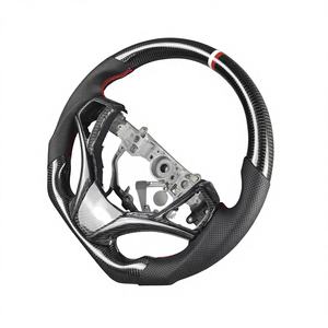 <span class=keywords><strong>พวงมาลัย</strong></span>คาร์บอนไฟเบอร์แบบฟอร์จ สำหรับรถยนต์ยาริส แอล (วีออส เอฟเอส) ปี 2014-2023 แคมรี่ โคโรลล่า - หนังแบบเจาะรู & ดีไซน์สปอร์ต - Product Image 3