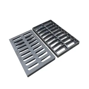 Metal Grate Ductile Cast Iron Road Drain Gully Sewer Grate Cover Plate For Municipal Construction