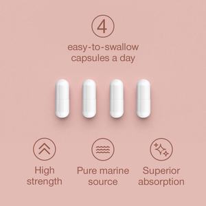 Capsules de collagène marin premium 2400 mg, acide hyaluronique, vitamine C pour l'hydratation de la peau des adultes, anti-âge, soutien articulaire - Product Image 5