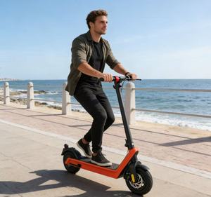 Scooter Eléctrico Todoterreno Inteligente Portátil X9, con Batería de Litio de Ahorro de Energía, Plegable, Resistente al Agua, <span class=keywords><strong>para</strong></span> Desplazamientos y <span class=keywords><strong>Citas</strong></span> - Product Image 2