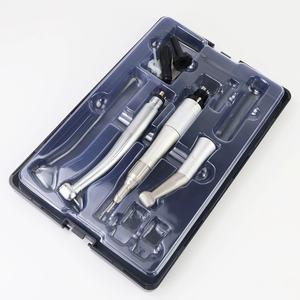 Manipolo Dentale ad Alta Velocità con Luce e Canale Acqua Esterno, Set Manipoli a Bassa Velocità FX Curve e Dritti (1 Alto, 1 Basso) - Product Image 6