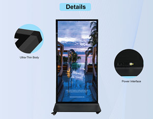 75 Inch Smart Kiosk Digital Signage <strong>Totem</strong> Floor Standing Touch Screen Monitor 4K Indoor Advertising IP65 Retail Shopping Mall - Product Image 5
