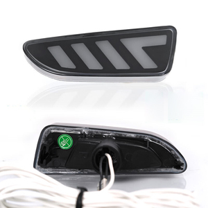 Cho Chevrolet MONZA Cavalier Onix Orlando buồm 3 LED Fender <span class=keywords><strong>Side</strong></span> Marker Lights ban ngày Chạy ánh sáng DRL bật đèn tín hiệu - Product Image 5