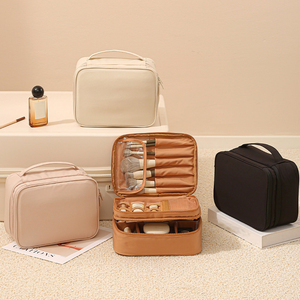 IStapromo Gifts Capacity Portable Multi-functional Cosmetic Organizer Bag <b>Makeup</b> Storage Bag for Travel - Product Image 5