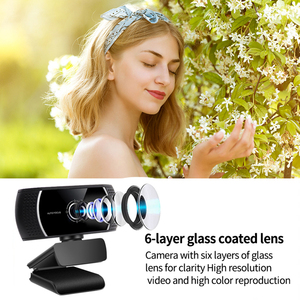 720Pp HD webcam USB-<span class=keywords><strong>camera</strong></span> voor pc, desktop, <span class=keywords><strong>laptop</strong></span>, videoconferentie, online conferentie, plug-and-play - Product Image 2