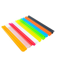 Paille de Haute Qualité avec Logo Personnalisé pour Boissons, Jus, Café et Bubble Tea