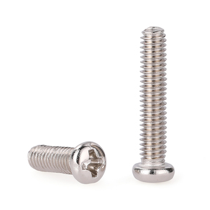 Tornillos de máquina de cabeza Phillips de acero al carbono niquelado PM, de M1.2 a M5 - Product Image 4