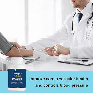 OEM/ODM 6000 мг рыбьего жира добавка с <span class=keywords><strong>EPA</strong></span> и <span class=keywords><strong>DHA</strong></span> <span class=keywords><strong>Omega</strong></span> <span class=keywords><strong>3</strong></span> Non-GMO для взрослых поддерживает здоровье крови мозга, а не для детей - Product Image 3