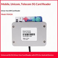 Lecteur-graveur de carte SIM mobile 4G/5G Linkcellent, prise en charge OTG, aucun pilote requis, adaptateur Nano-SIM pour réseau privé MNO Store