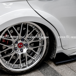 Accessoires d'usine pour Toyota Camry : Élargisseurs d'ailes blancs et noirs pour modèles SE, XSE, LE, XLE, Hybride - Product Image 5