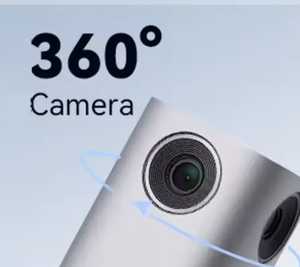 원탁 회의를 위한 자동 프레이밍 스피커 추적 360 ° 각도 음성 픽업과 일체형 4k CC600 UHD 웹캠 - Product Image 2