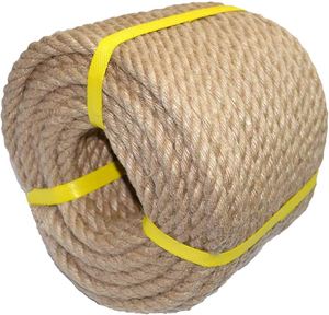 <span class=keywords><strong>Corde</strong></span> en sisal torsadé <span class=keywords><strong>synthétique</strong></span> légère à 3 brins pour rouleau de projets marins et commerciaux de bricolage - Product Image 3