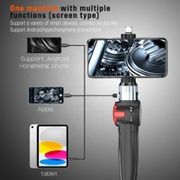 Harga pabrik IP67 tahan air USB kamera endoskopi untuk Android 8.5MM kamera inspeksi HD dengan 180 ° alat artikulasi Borescope