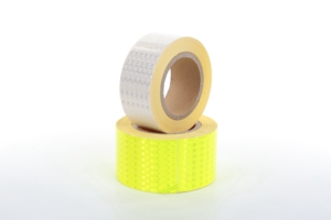 Ruban réfléchissant prismatique en PVC adhésif, haute visibilité, rétro-réfléchissant, vert, rouge, blanc, en nid d'abeille, indéchirable, pour camion - Product Image 5