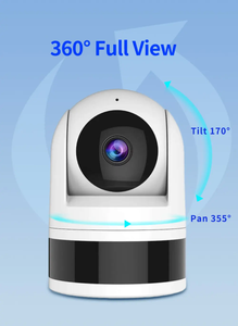 Giám sát Micro Giám sát camera nhãn cầu 4MP Độ phân giải siêu cao Camera mini nhìn đêm hồng ngoại toàn cảnh hai trục Wi-Fi - Product Image 5