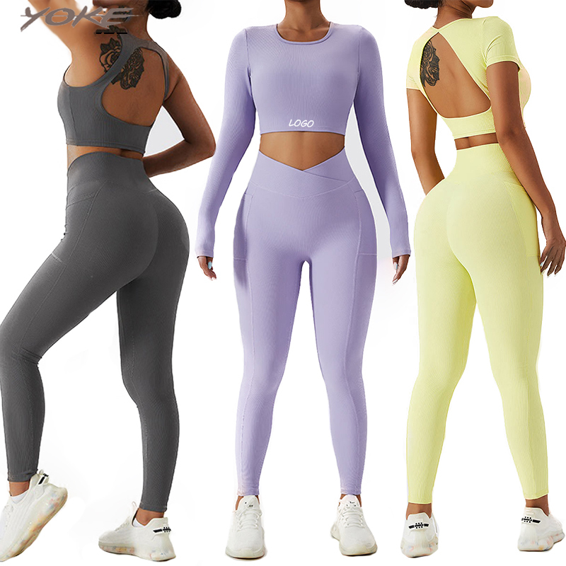 YOKE New Yoga Sets Sportswear Women
