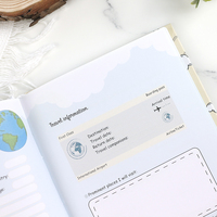 Agenda à couverture rigide personnalisé Organisateur de reliure cousu avec impression offset