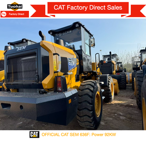 Mesin pemuat ulat 636F baru pabrik pengangkut roda langsung mesin konstruksi Tiongkok dengan mesin Weichai yang efisien - Product Image 4