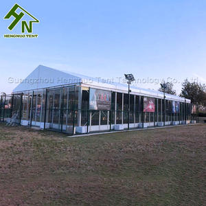 Özelleştirilmiş 30x40m alüminyum alaşımlı çadır basketbol spor etkinlikleri Logo baskılı kozmetik kapları - Product Image 4