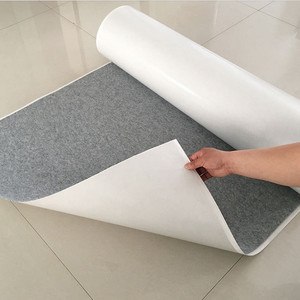 Hojas de fieltro de colores autoadhesivas: <span class=keywords><strong>tela</strong></span> no tejida de poliéster perforada <span class=keywords><strong>con</strong></span> aguja para calcomanías de pared, manualidades de bricolaje, respaldo e insonorización - Product Image 2