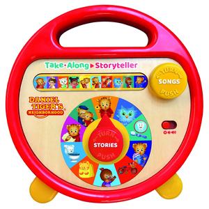 Appareil interactif d'histoires pour enfants en bas âge |   Jouet à emporter <span class=keywords><strong>Daniel</strong></span> Tiger personnalisable en usine OEM - Product Image 1