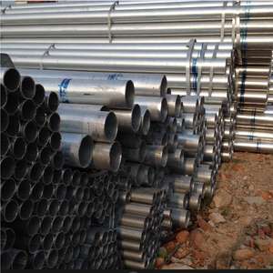 Tubería Redonda de Acero Dulce Pre-Galvanizado Laminado en Caliente de Alta Precisión para Aplicaciones Generales - Product Image 1