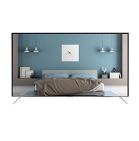 Téléviseur intelligent LED Android 43 pouces 1080p 4K, 2 Go de RAM, 16 Go de stockage, certifié CE Rohs FCC, 350 cd/m2, écran large noir standard, 50 Hz, hôtel