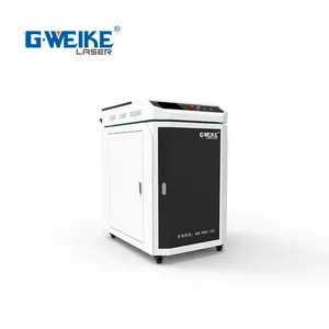 Machine de soudage laser portative de bonne qualité 1000W 1500W 2000W G. WEIKE-Machine de soudage d'acier métallique de nettoyage de dérouillage