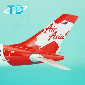 Modelo de Avión de Resina Personalizable para Decoración de Interiores, AirAsia <span class=keywords><strong>A330</strong></span>-300, Escala <span class=keywords><strong>1</strong></span>:<span class=keywords><strong>100</strong></span>, 47 cm, Regalo Promocional Empresarial - Product Image 5