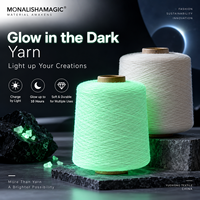 Fil Luminescent pour Tricoter, Tisser des Chapeaux, des Sacs et des Jouets, Fil Lumineux Rechargeable par la Lumière, Fournisseur d'Usine Personnalisé